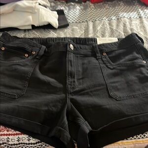 Black NWT American Eagle Jean Shorts